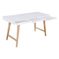thumbnail image 4 of Elle Decor Giselle Bureau d'Écriture en Blanc Français, 4 of 9
