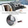 thumbnail image 4 of 85mm Tachometer, 3 in 1 Boat RPM Gauge, 6000rpm & 816V Voltage Gauge, Metal Material with 7 Color Backlight, Compatible with Cars, Boats, Trucks, RVs, Fits 412, 4 of 7