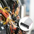 thumbnail image 3 of Uxcell IDC Wire Flat Ribbon Cable DB25 Female to FC-26 Female Connector 2.54mm Pitch 30cm Length 2pcs, 3 of 5