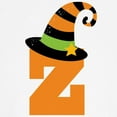 thumbnail image 3 of CafePress - Halloween Letter Z Witch Monogram Kids Baseball Je - Kids Cotton Baseball Jersey, 3/4 Sleeve Shirt, 3 of 4