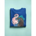 thumbnail image 3 of Axolotls Sweatshirt Women -Smartprints Designs, Female 4X-Large, 3 of 4