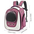 thumbnail image 4 of Cat Bubble Bag Breathable Ventilated Clear Pet Carrier Dog Travel Backpack, 4 of 8