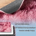 thumbnail image 4 of ZENELESS Large Fluffy Rugs for Living Room,9x12ft Rectangular Shag Rug Carpets for Living Room Bedroom Nursery Tie-dye&Red, 4 of 7