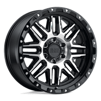 Black Rhino Cast Aluminum Rim BRALA 17X9 6X135 G-BLK-MCH 12MM, 1790ALA126135B87