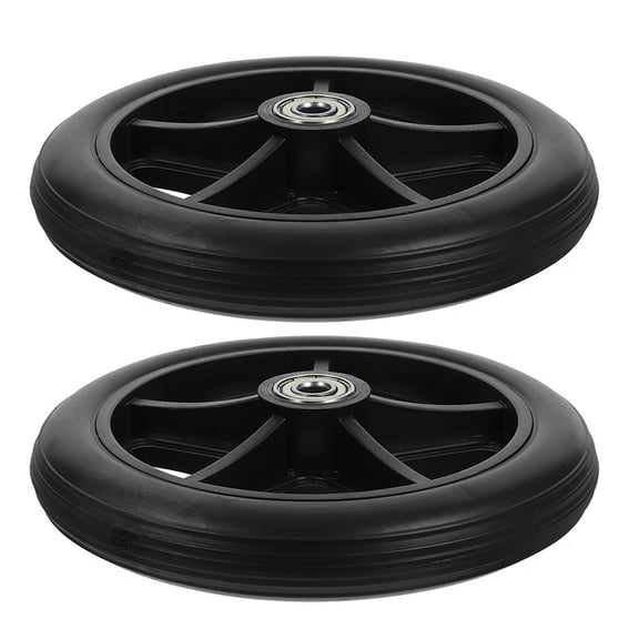 Wheelchair Replacement Wheel for Children in Black Color with Strong Bearing Capacity and Smooth