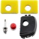 thumbnail image 1 of Tapa del filtro de aire con filtro de aire para motores Briggs & Stratton de las series 300e, 450e y 550e (números de pieza 595660, 594281 y 799579)., 1 of 5