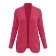 thumbnail image 5 of OGLCCG Cardigans for Women Classic Casual Lightweight Open Front Ribbed Knit Cardigan Sweaters with Pockets S-XXL, 5 of 6