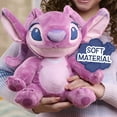 thumbnail image 5 of Disney Stitch Angel Plush Stuffed Animal, 14-inch Soft Plush Toy, Ages 2+, 5 of 11
