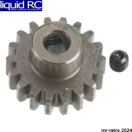 Robinson Racing Products 1218 Extra Hard 5mm Bore (1.0 Mod) Pinion 18 Teeth