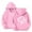Pink, variant on UACY Girls Preppy Heart Sweatshirts Oversized Pullover Sweatshirt Kids Fall Winter Long Sleeve Cute Prints Trendy Hoodies (Pink, 11-12 Years)