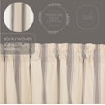 thumbnail image 2 of VHC Brands Grace Grain Sack Stripe Long Prairie Panel Set of 2 84x36x19, 2 of 6
