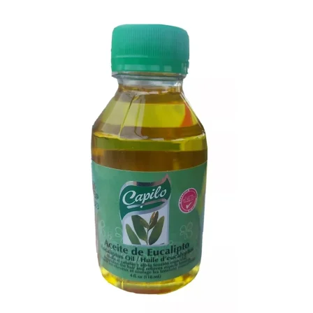 Capilo Aceite De Eucalipto Eucalyptus Oil Massage Hair Treatment, 4 Oz..