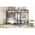 thumbnail image 2 of Contemporary Full Over Full Metal Bunk Bed for Modern Homes, 2 of 15
