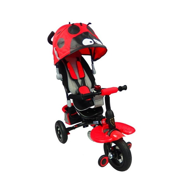 Triciclo Tek By TheBabyShop EBKTR37 con llantas de aire Rojo - evolutivo