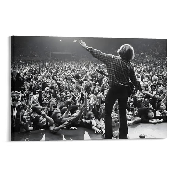 Poster Creedence Clearwater Revivals Retro Rock Band Art Canvas Wall Art Prints Poster Gifts Photo Picture Painting Posters Room Decor Home Decorative 20x30inch(50x75cm)