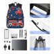 thumbnail image 4 of Disketp Fire Truck 1 Mochila Ligera Clásica con Múltiples Bolsillos, Mochila Casual para Hombre y Mujer, Ideal para Escuela, Trabajo y Viajes, 4 of 6