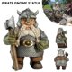 thumbnail image 3 of Muyoka Estatua de gnomo enano vikingo, escultura de hada, adorno de resina, artesanía de jardín, paisaje, decoración de patio Muyoka Hogar, 3 of 7