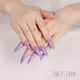 thumbnail image 3 of Juego de uñas postizas Qarigey Color sólido cubierta completa herramientas de belleza profesional, 3 of 6