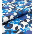 thumbnail image 2 of Singer Fabric, 100% Cotton, China Blue Batiks Floral, Cut by the Yard, 2 of 2