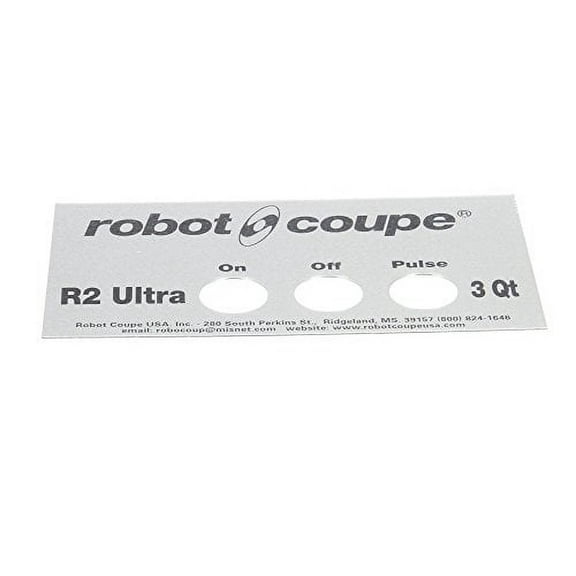 Robot Coupe 407670 Front Plate R2U N US