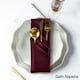 thumbnail image 5 of Servilletas de tela P Pothuiny Satin Burgundy 43 x 43 cm, 24 unidades, 5 of 7