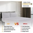 thumbnail image 6 of Soft Sheet Set,Hotel Luxury 1800 Bedding Sheets & Pillowcases,Deep Pocket up to 16 inch Mattress, 6 of 6