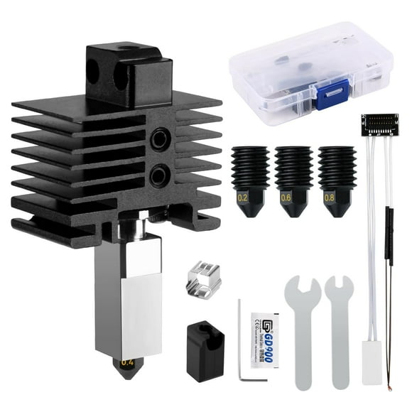 Kit Hotend ENOMAKER P1 de acero endurecido para Bamboo Lab P1P, P1S