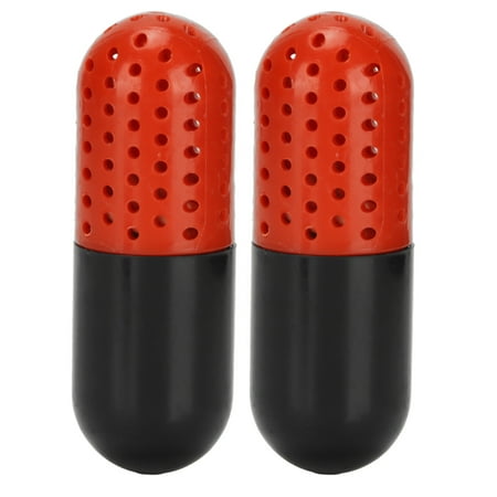 

Crtynell Shoe Deodorizer Capsules Portable 2pcs High Hygroscopicity Zeolite Shoe Deodorizer For Sports Shoes