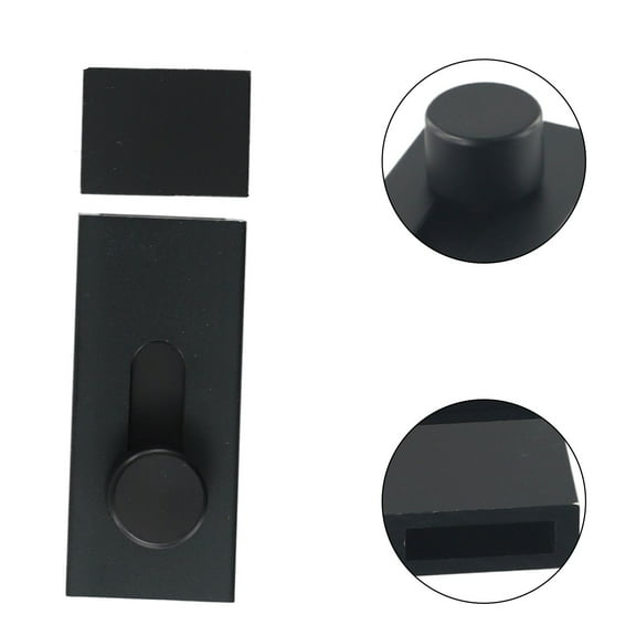 No Hole Punch Door Buckle Security Lock Thickened Room Door Latch Anti-Barn Door