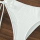 thumbnail image 3 of Gibobby Traje de Baño Sexy Bikini Nuevo Bikini de cuerpo dividido Color sólido Traje de baño sexy para mujer Traje de baño multicolor(Blanco,XL), 3 of 5