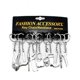thumbnail image 1 of 12 Piezas Llavero Herramientas De Metal Variadas Regalo esquí esquí Gafas de esquí, 1 of 5