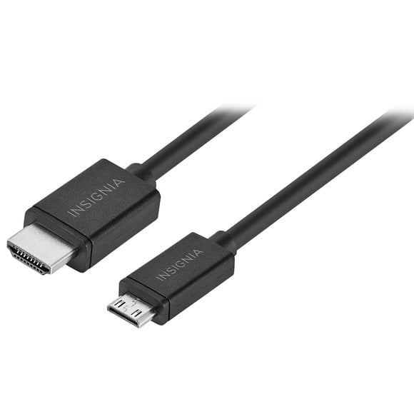 Insignia 1.2m (4 ft.) 4K Ultra HD Mini HDMI to HDMI Cable (NS-PC2MHH4B23-C)