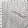 thumbnail image 3 of oneOone Viscose Jersey Light Brown Fabric Triangle Shape Geometric Sewing Material Print Fabric By The Yard 60 Inch Wide, 3 of 5