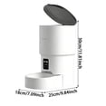 thumbnail image 3 of Smart Pet Feeder Automatic Food Dispenser with App Control Freshness Seal & Detachable Bowl for Cats and Small Dogs Home Use 1 Gal, 3 of 9