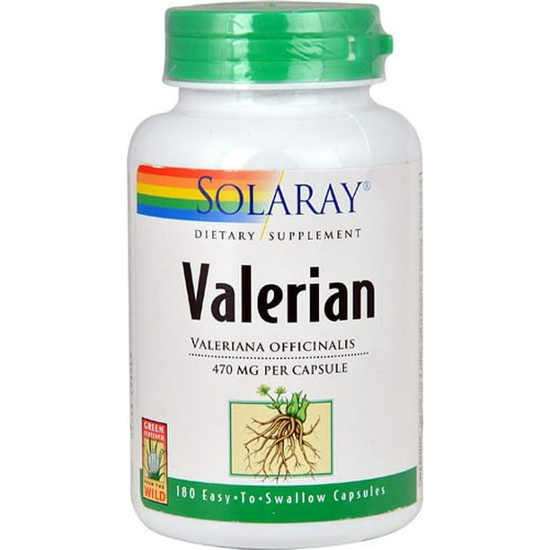 Solaray Valerian Root 180 Capsules