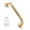 Gold-20 Inch, variant on 36 Inch Black&Black Rubber Stainless Steel Bathroom Safety Grab Bar