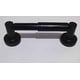 thumbnail image 2 of Toilet Roll Holder Paper Holders Wall Mounted Spring Loaded Flexible Round Mounting Tissue Stand Hanger Bathroom Kitchen Storage Matte Black Stainless, 2 of 3