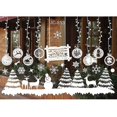thumbnail image 2 of Evago Paquete de 2 Ventanas navideñas de Doble Cara Decoraciones navideñas para Ventanas Adhesivos estáticos para Ventanas Navidad Santa Reidder Calcomanías para Ventanas Ventana para niños St, 2 of 2
