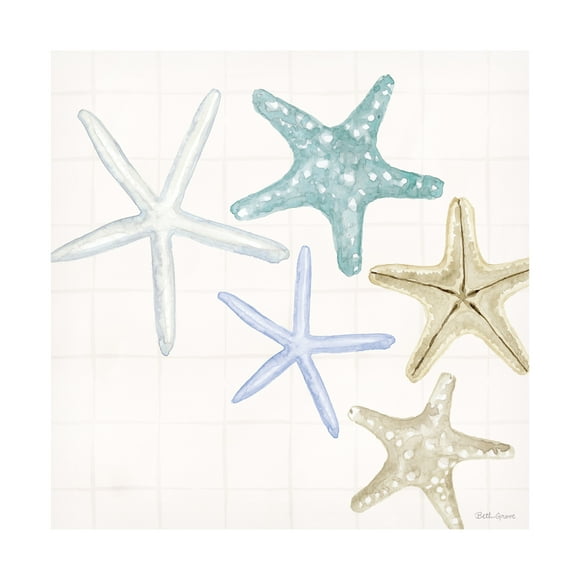 Beth Grove 'Soft Shores V' Canvas Art