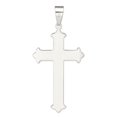 thumbnail image 6 of Auriga Fine Jewelry 925 Sterling Silver Polished Cross Pendant for Women (Length - 93 mm, Width - 55 mm), 6 of 6
