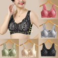 thumbnail image 2 of wnpxqnt Lace Front Button Women's derwear Bra Maternity Breast Fding Plus Size' I4U5, 2 of 9
