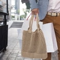 thumbnail image 4 of WASHWEPE Tote De De En Color Khaki Para Mujer Con Gran Capacidad Y Chic, 4 of 6