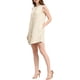 thumbnail image 4 of INSPIRE CHIC Vestido sin mangas de mujer con bolsillos, botón en chambray, talla M, color albaricoque, 4 of 7