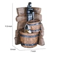 thumbnail image 5 of Barriles de agua LED de mesa Fountain Benzara Tay de 30 cm, 5 of 5