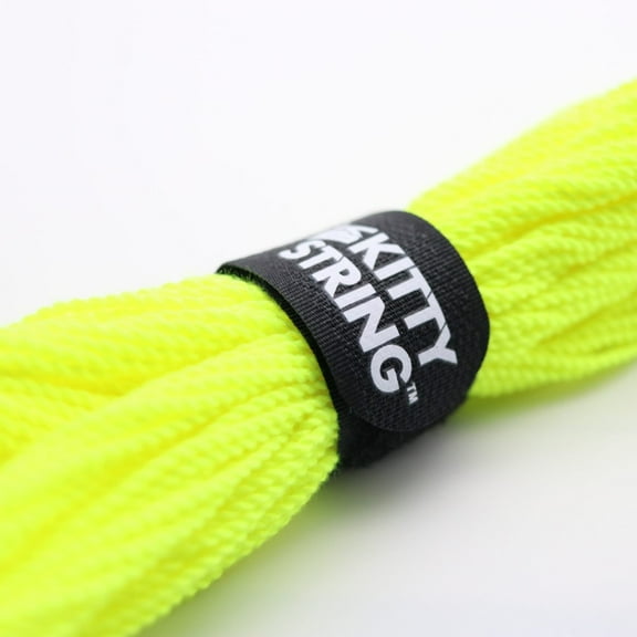 Kitty String First Class 100 Pack Yo-Yo String - Normal YoYo String (Yellow)