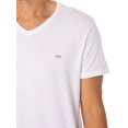 thumbnail image 5 of Diesel 3 Pack Lounge Michael V-Neck T-Shirts, White, 5 of 6
