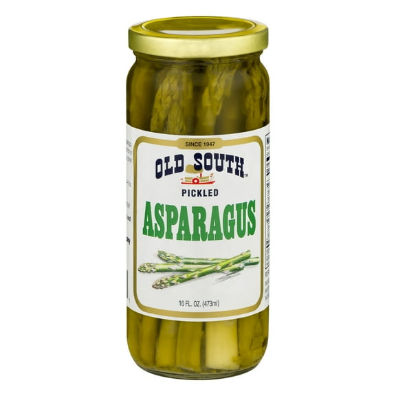 Old South Apparel Pickled Asparagus Spears, Shelf-Stable, 16 oz Jar