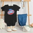 thumbnail image 3 of Original Dubble Bubble Double Logo Gum Romper Boys or Girls Infant Baby Brisco Brands 18M, 3 of 6