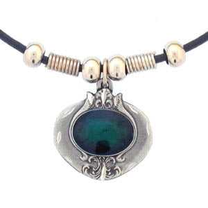 Earth Spirit Necklace - Emerald Stone - Walmart.com