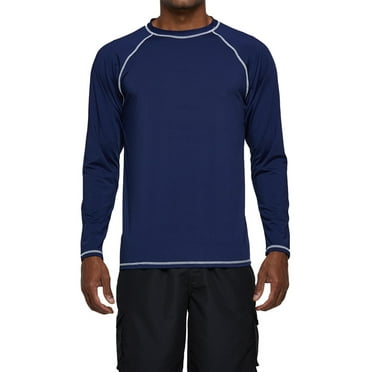 Rash Guard Men Satankud Men's Swim Shirts Rashguard Sun Shirt UPF